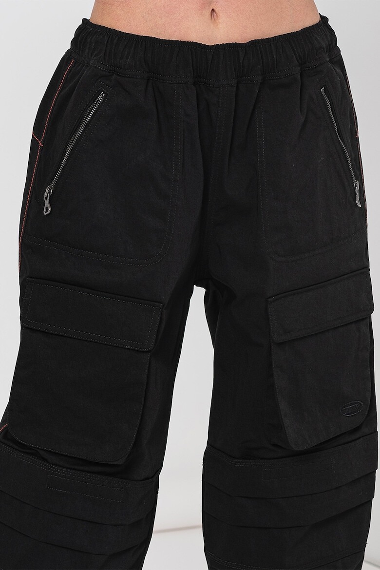 Diesel Pantaloni cargo cu talie elastica - Pled.ro