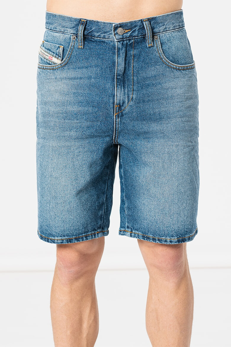 Diesel Pantaloni scurti de denim cu aspect decolorat D-Struckt - Pled.ro