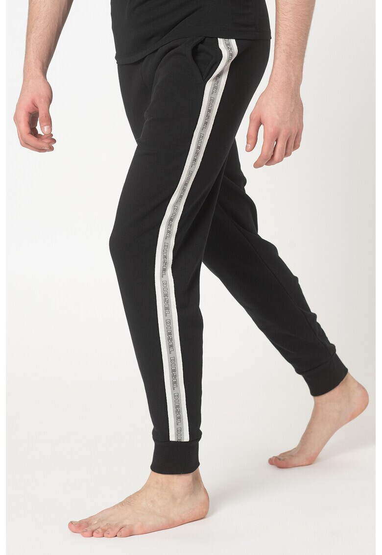 Diesel Pantaloni sport de casa cu snur si logo in lateral Peter - Pled.ro