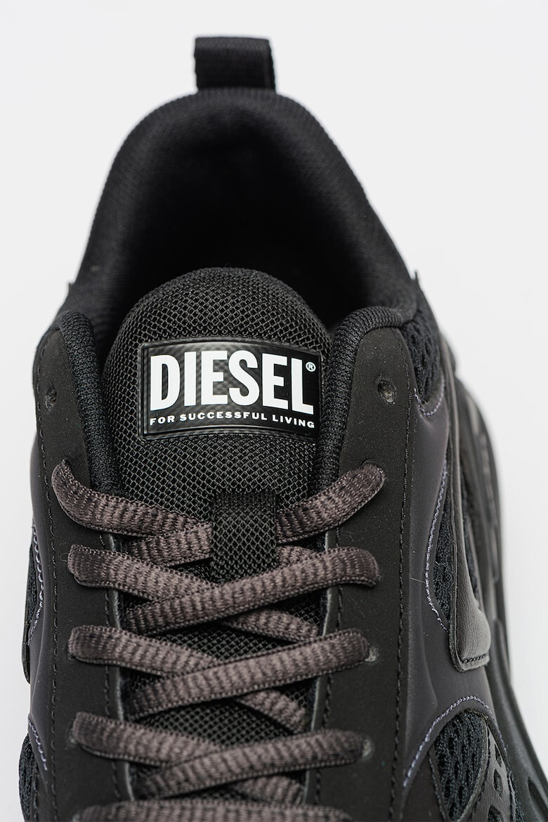 Diesel Pantofi sport cu garnituri de piele intoarsa ecologica Serendipity - Pled.ro