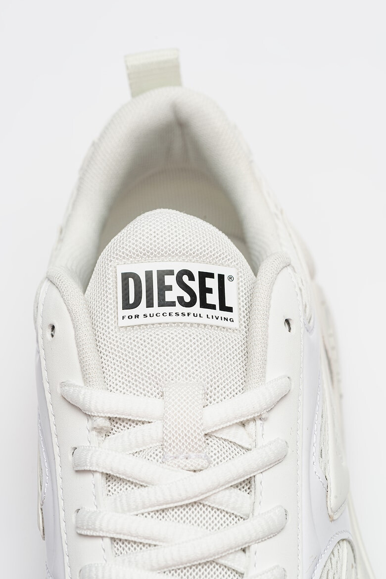 Diesel Pantofi sport cu garnituri de piele intoarsa ecologica Serendipity - Pled.ro