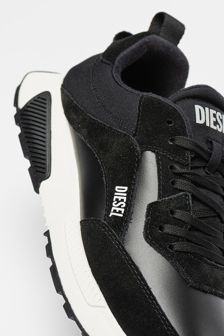 Diesel Pantofi sport cu garnituri de piele intoarsa Tyche - Pled.ro