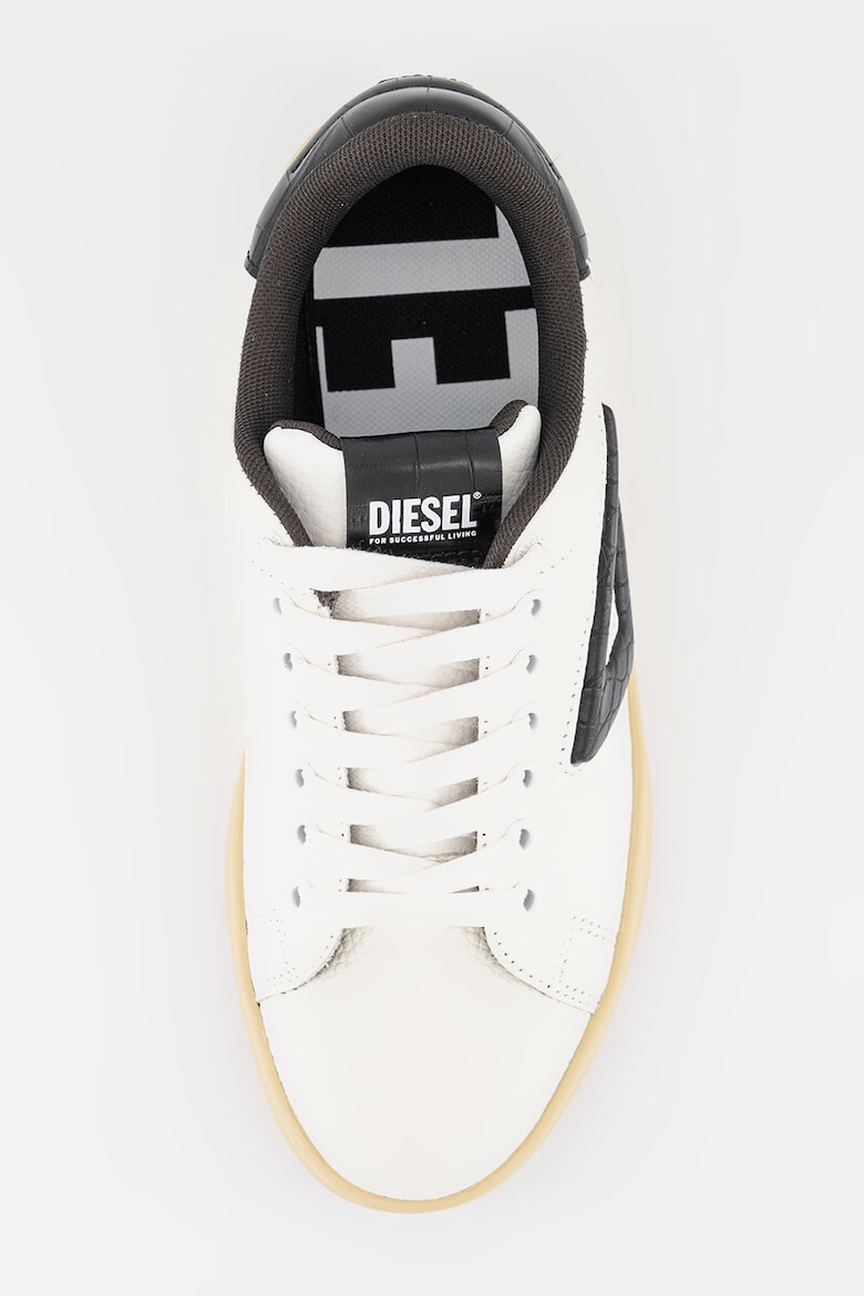 Diesel Pantofi sport de piele cu garnituri de piele ecologica Athene - Pled.ro