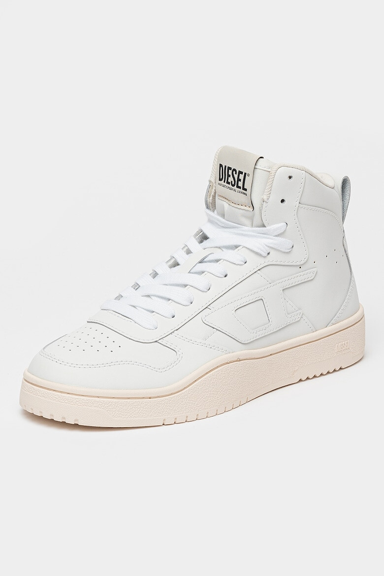 Diesel Pantofi sport high-cut de piele - Pled.ro