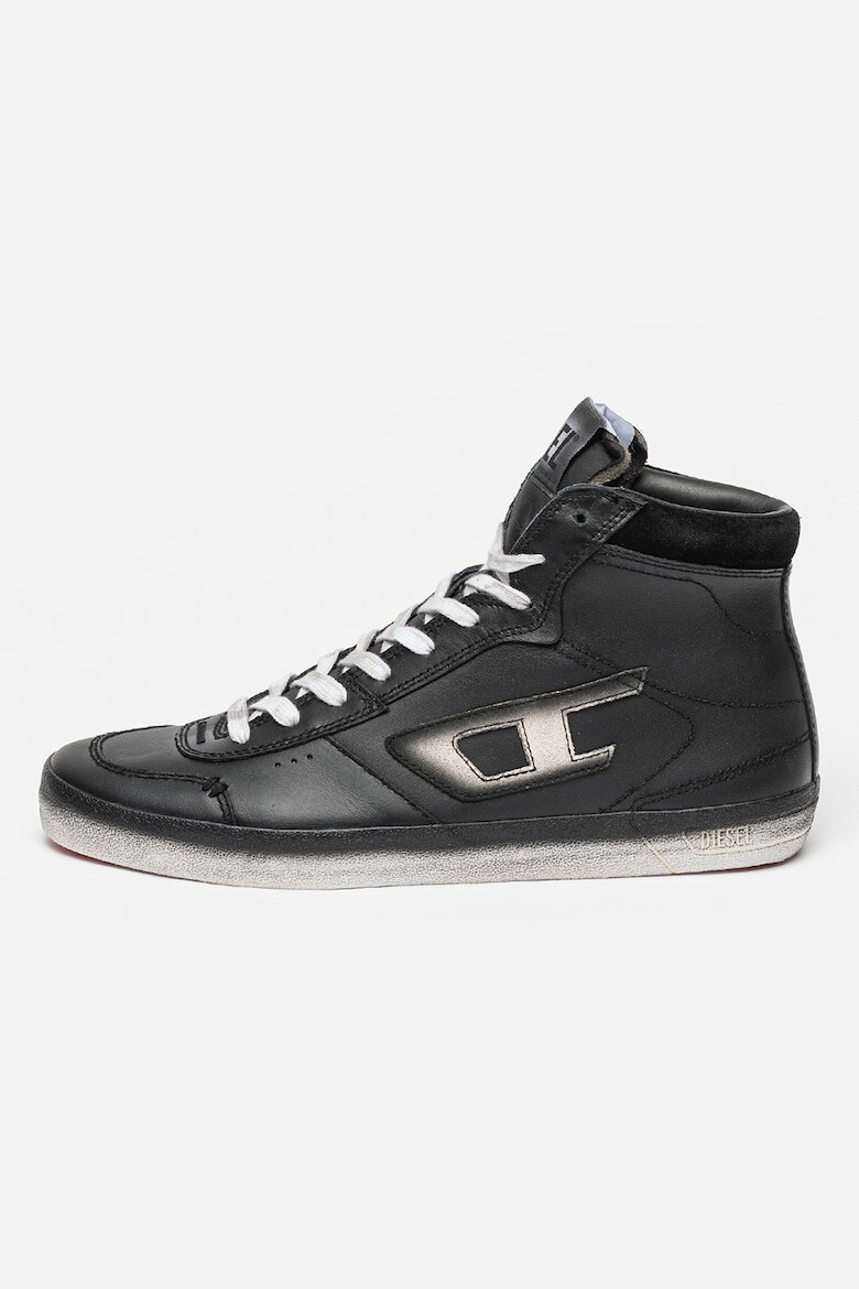 Diesel Pantofi sport high-cut de piele - Pled.ro