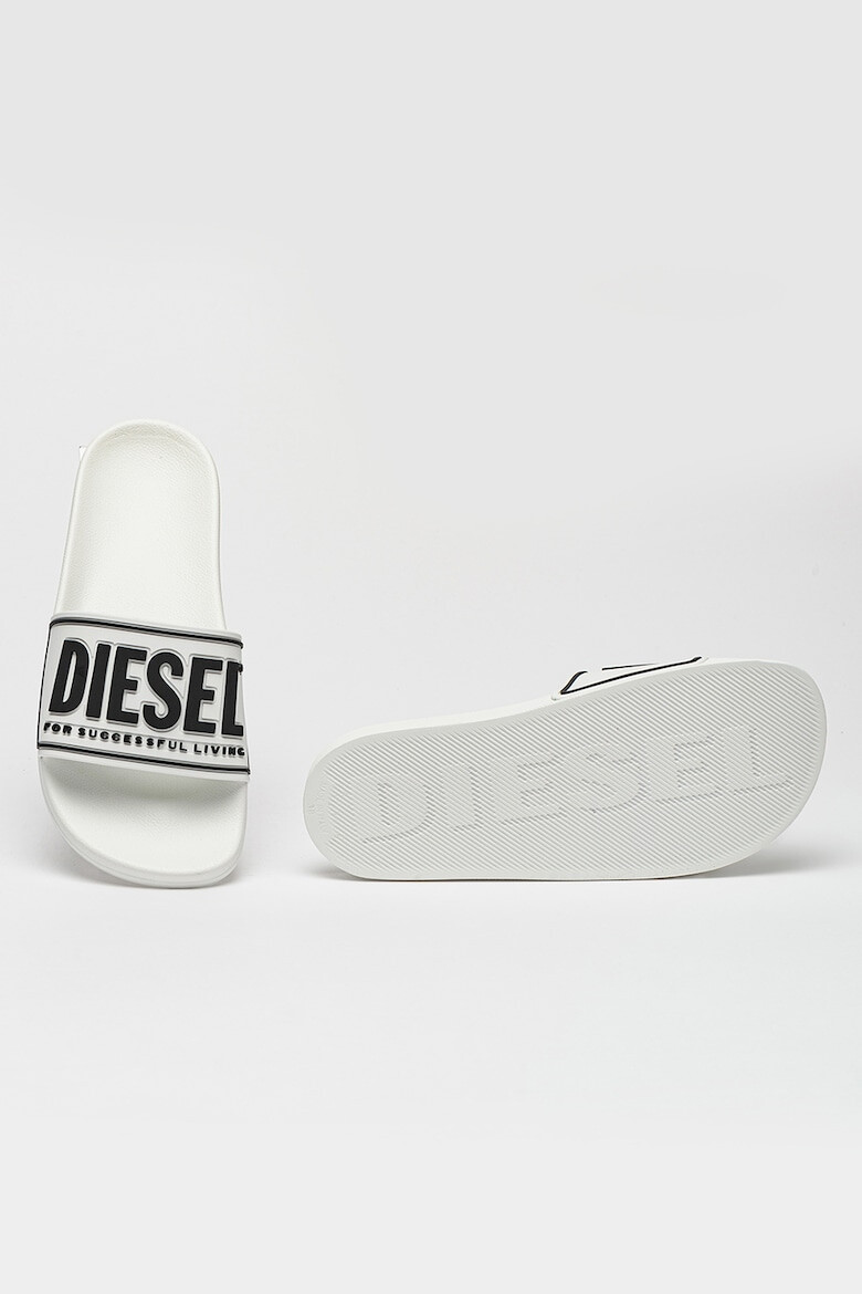 Diesel Papuci cu logo contrastant Mayemi - Pled.ro