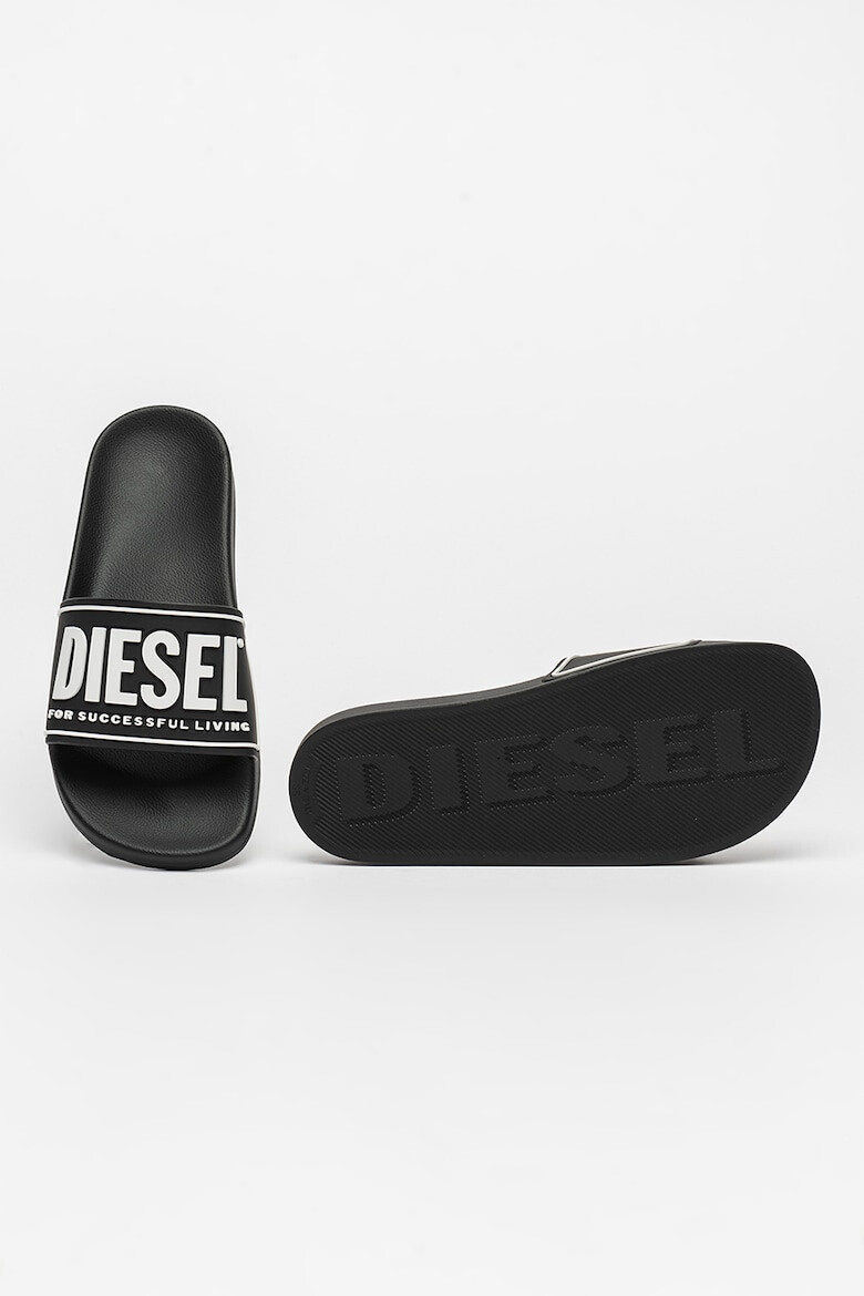 Diesel Papuci cu logo contrastant Mayemi - Pled.ro