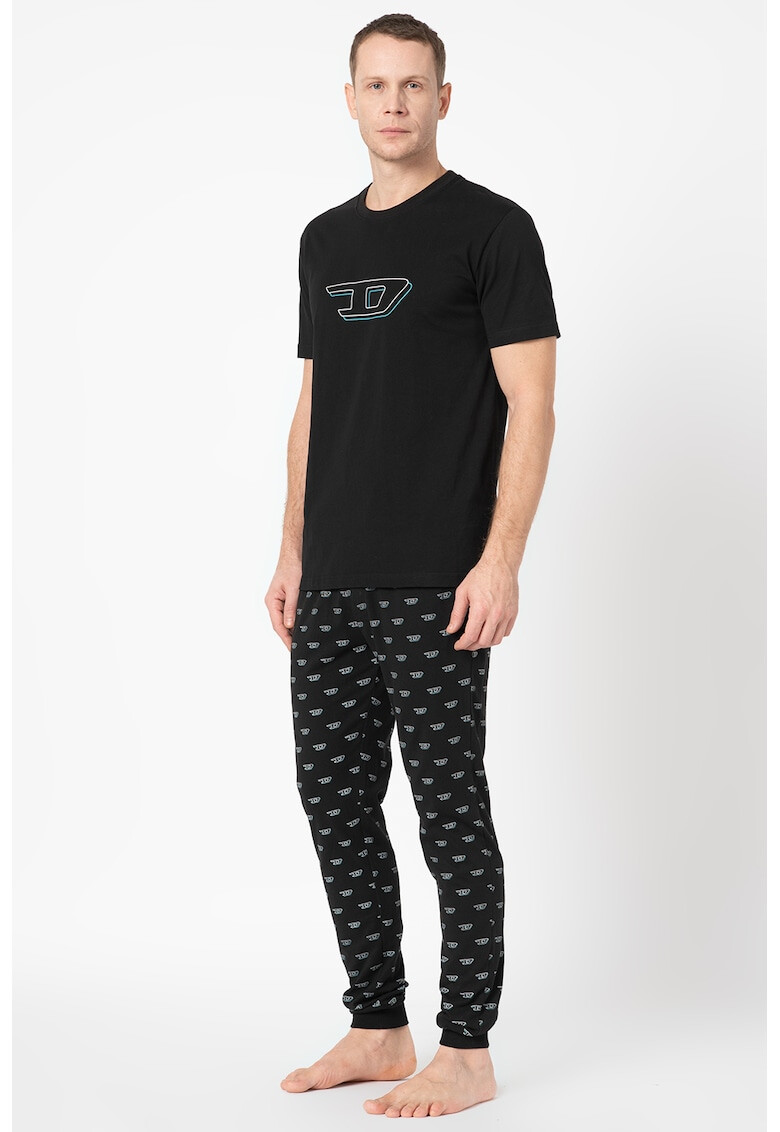 Diesel Pijama cu model logo Jake Julio - Pled.ro