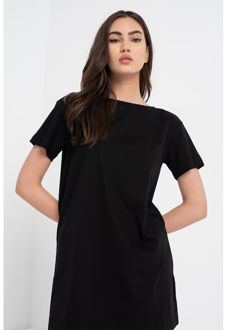 Diesel Rochie-tricou cu segment de plasa pe partea din spate D-YLY - Pled.ro