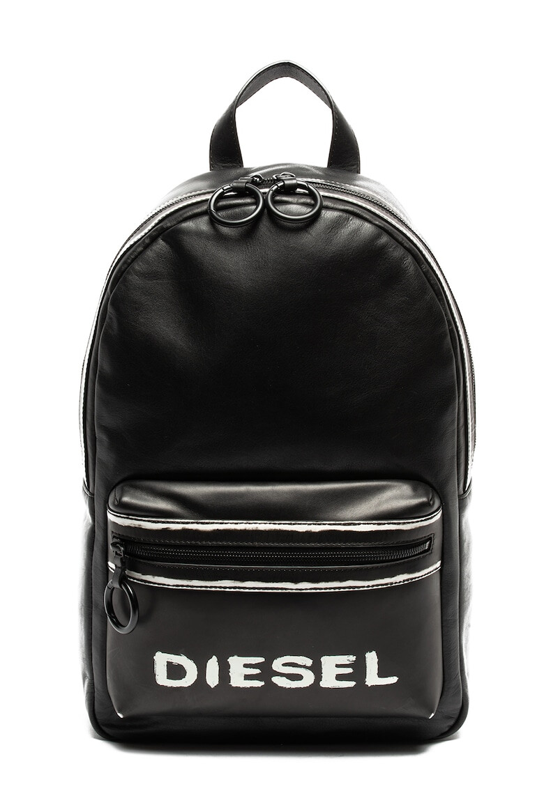 Diesel Rucsac de piele cu logo - Pled.ro