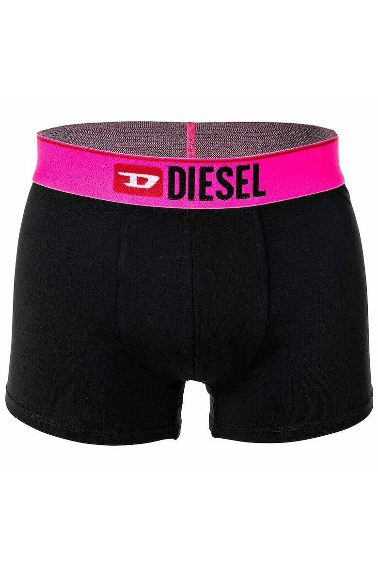 Diesel Set de boxeri cu banda logo contrastanta in talie - 3 perechi - Pled.ro