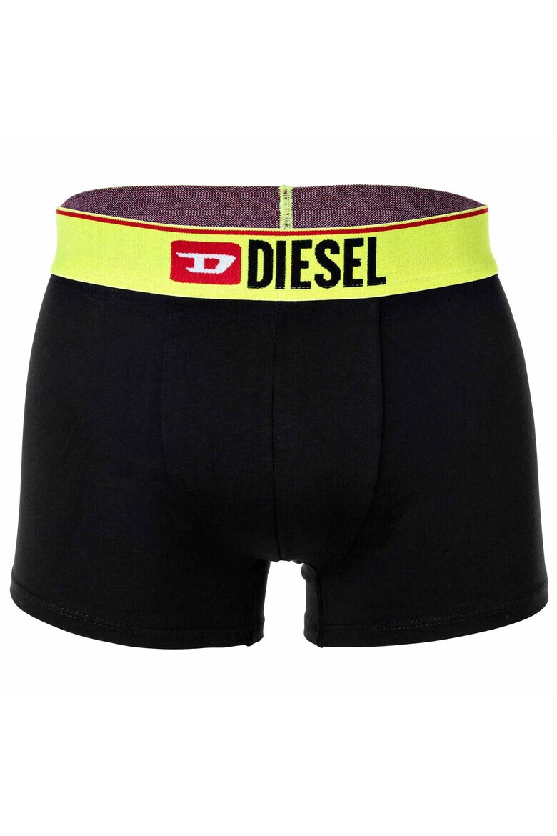 Diesel Set de boxeri cu banda logo contrastanta in talie - 3 perechi - Pled.ro