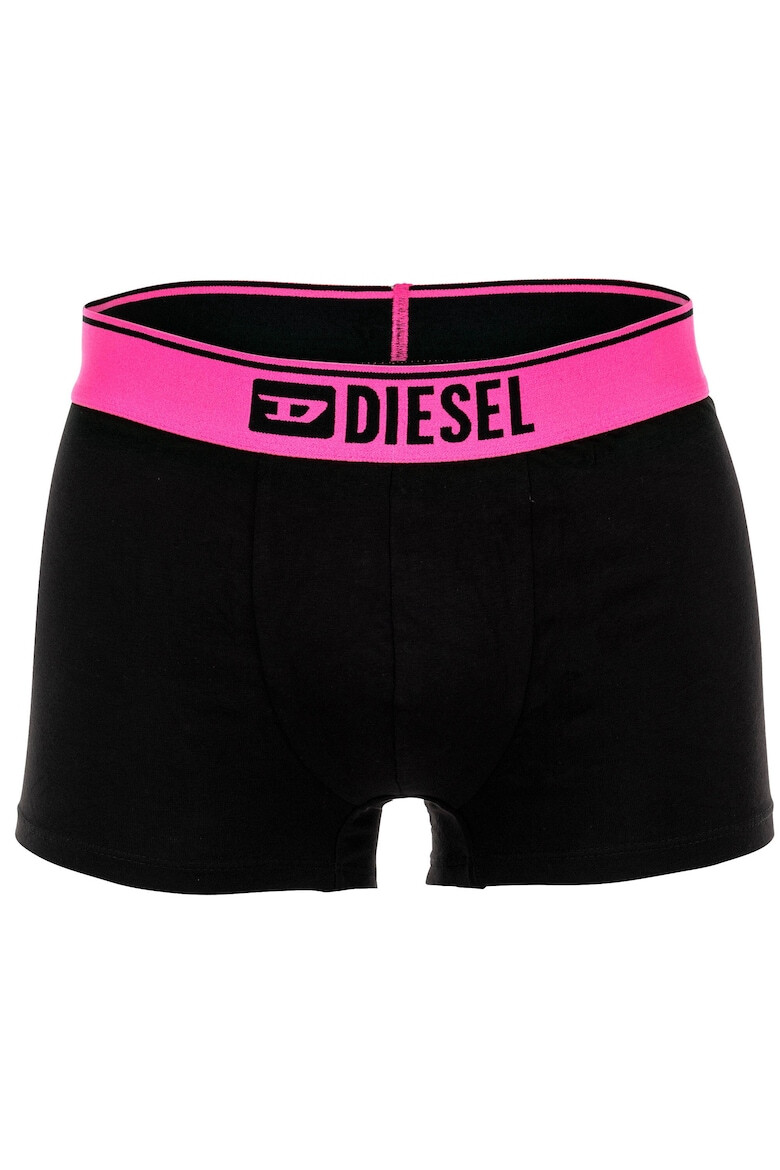 Diesel Set de boxeri cu banda logo contrastanta in talie - 3 perechi - Pled.ro