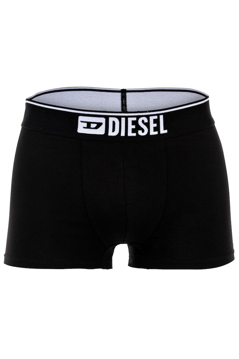 Diesel Set de boxeri cu banda logo contrastanta in talie - 3 perechi - Pled.ro