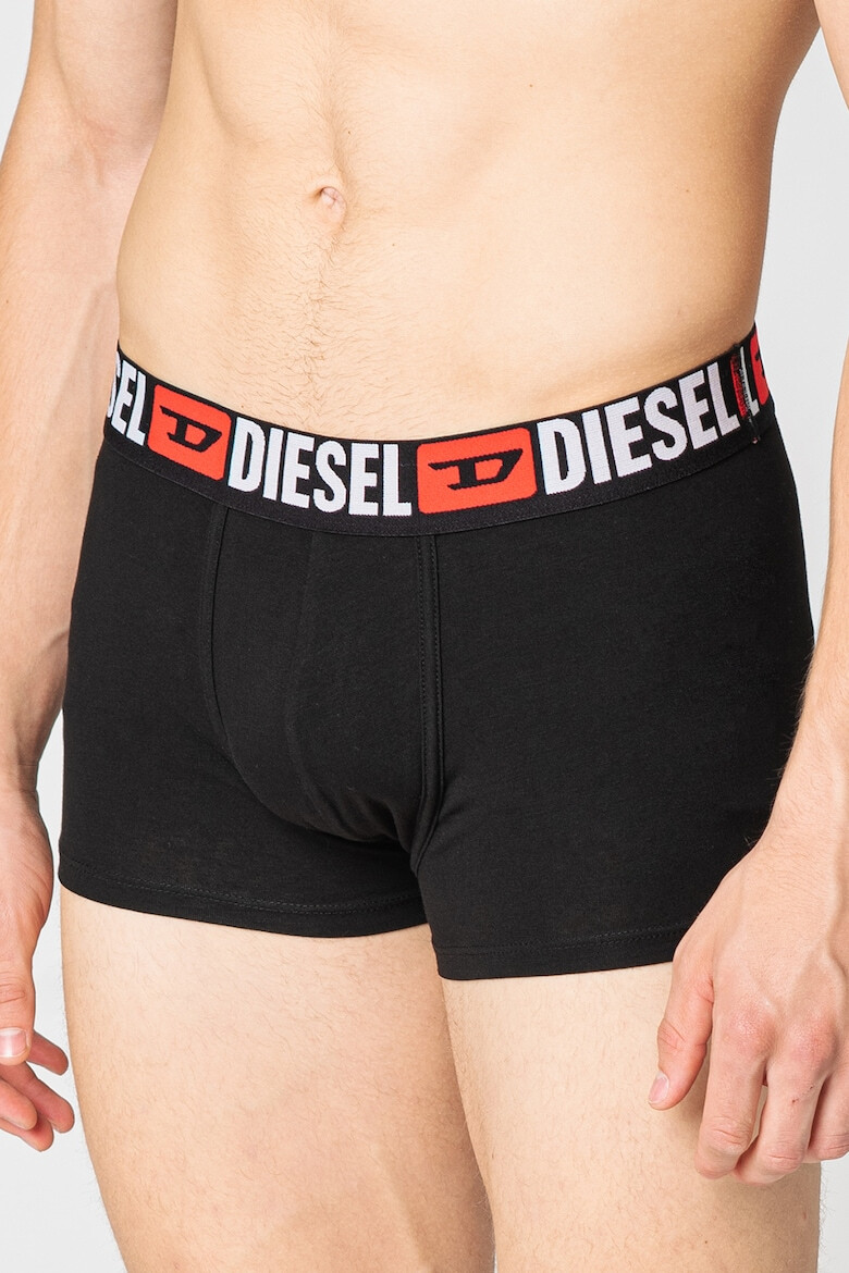 Diesel Set de boxeri cu banda logo elastica Damien - 3 perechi - Pled.ro