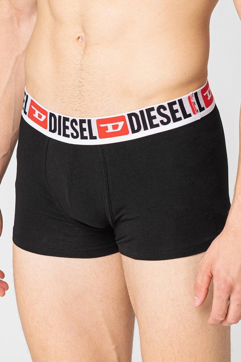 Diesel Set de boxeri cu banda logo elastica Damien - 3 perechi - Pled.ro