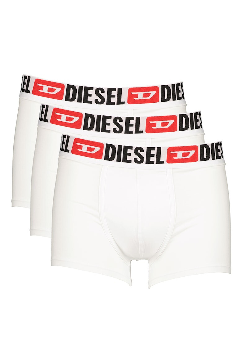 Diesel Set de boxeri cu banda logo elastica Damien - 3 perechi - Pled.ro