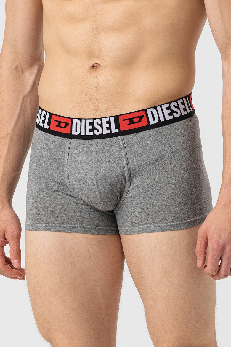 Diesel Set de boxeri cu banda logo elastica Damien - 3 perechi - Pled.ro