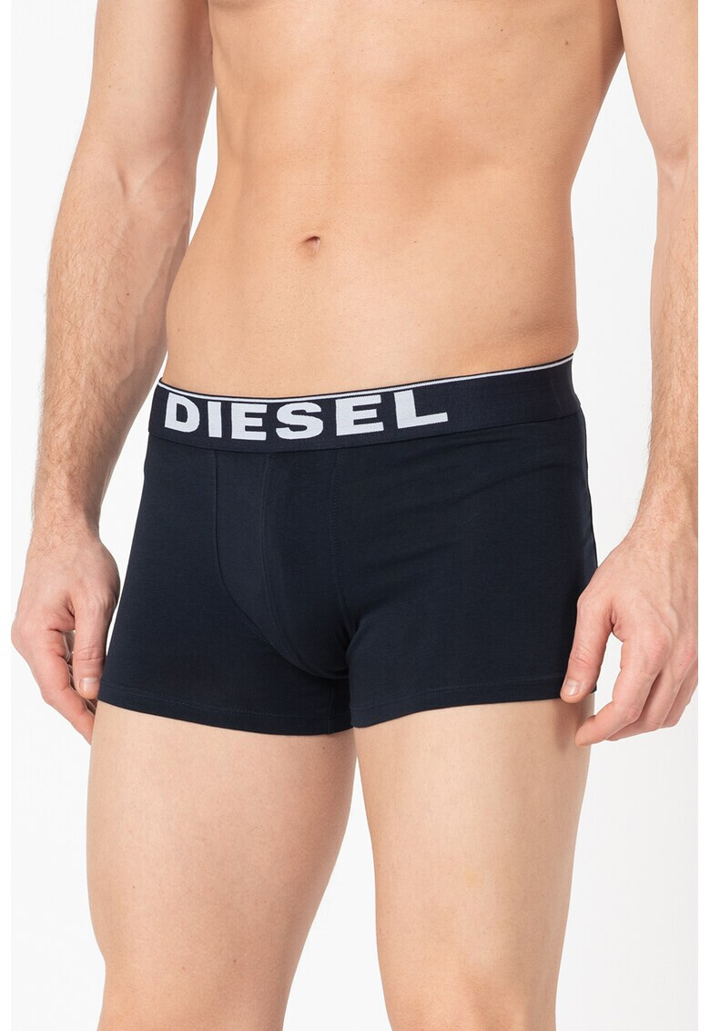 Diesel Set de boxeri cu banda logo in talie - 2 perechi - Pled.ro