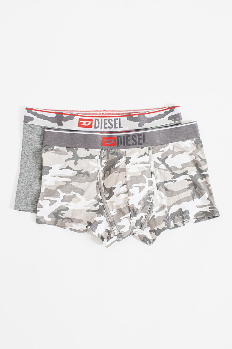 Diesel Set de boxeri cu banda logo in talie - 2 perechi - Pled.ro