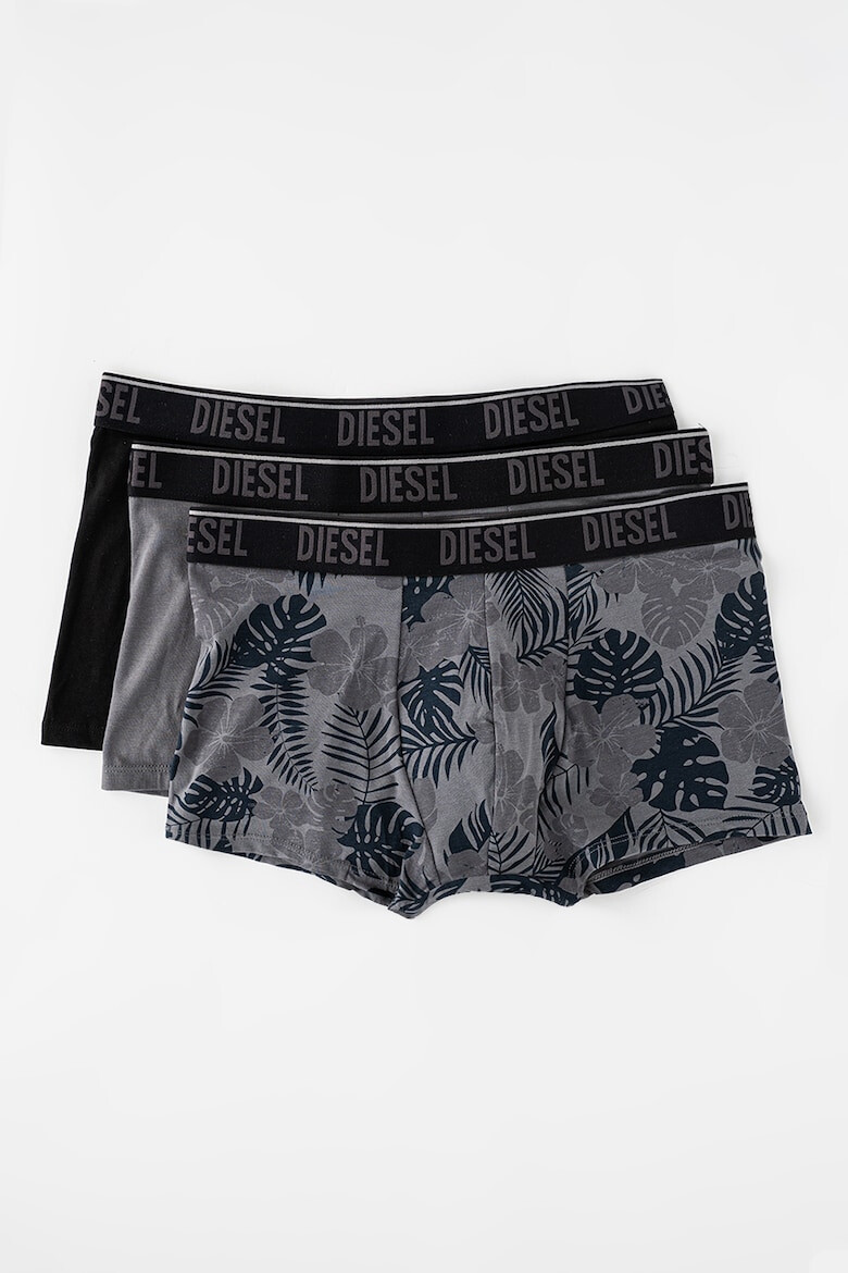 Diesel Set de boxeri cu banda logo in talie - 3 perechi - Pled.ro