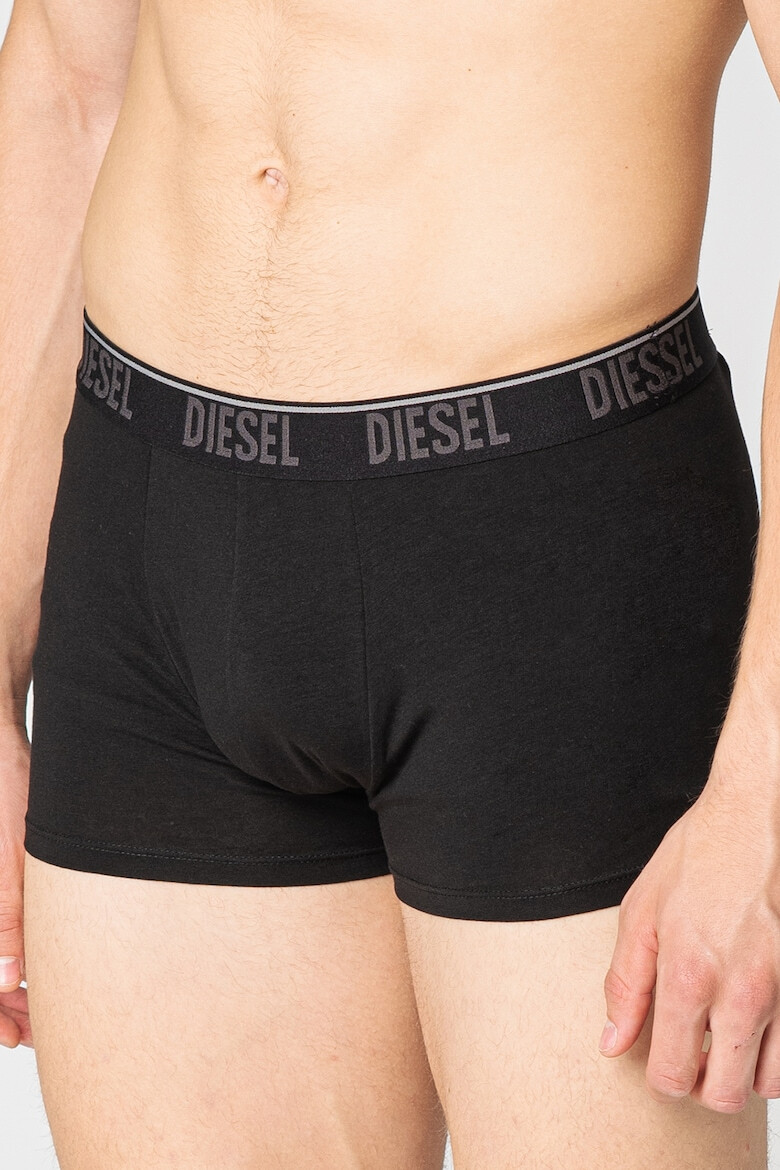 Diesel Set de boxeri cu banda logo in talie - 3 perechi - Pled.ro