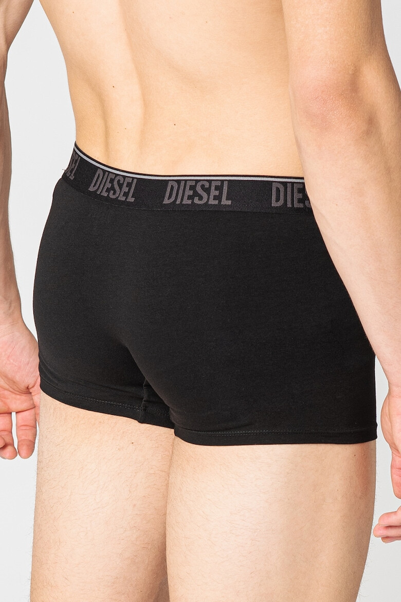 Diesel Set de boxeri cu banda logo in talie - 3 perechi - Pled.ro