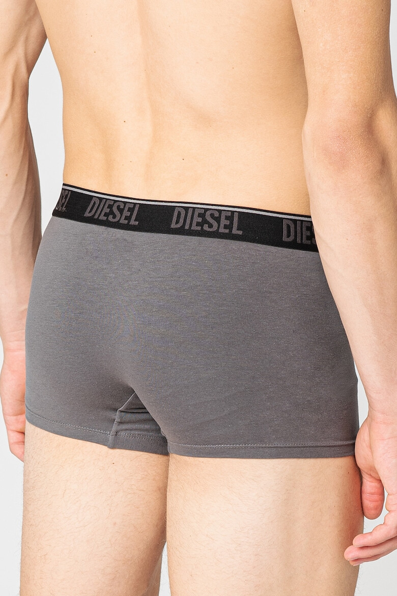 Diesel Set de boxeri cu banda logo in talie - 3 perechi - Pled.ro