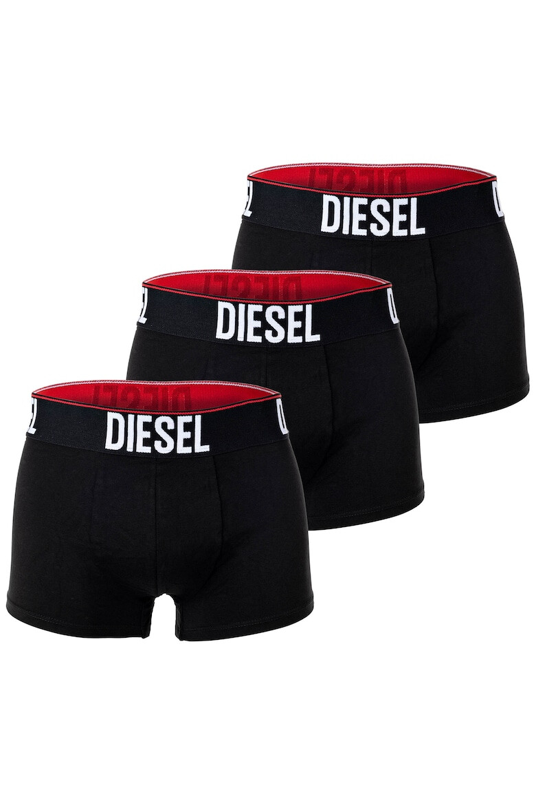 Diesel Set de boxeri cu banda logo in talie - 3 perechi - Pled.ro