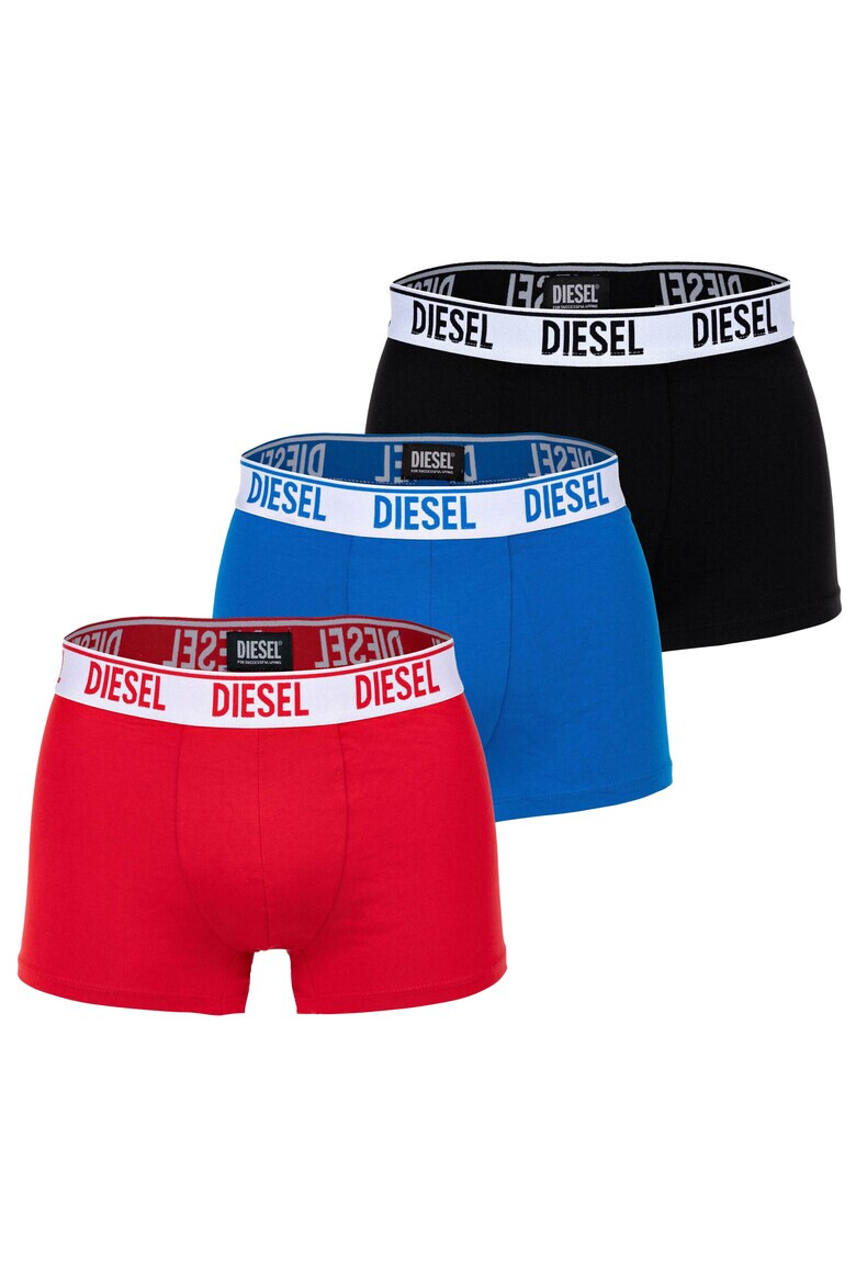 Diesel Set de boxeri cu banda logo in talie - 3 perechi - Pled.ro