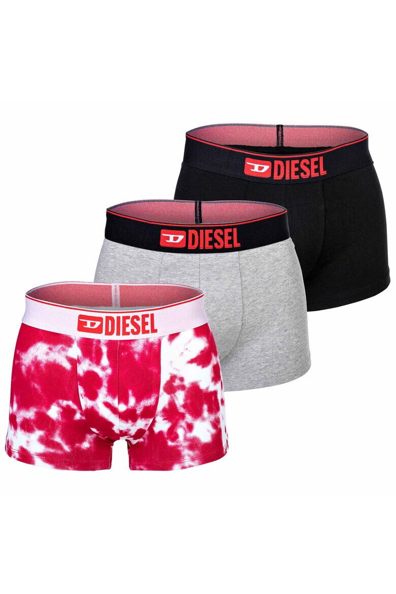 Diesel Set de boxeri cu banda logo in talie - 3 perechi - Pled.ro