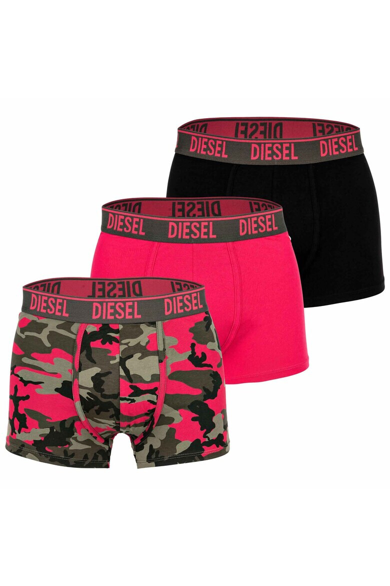 Diesel Set de boxeri cu banda logo in talie - 3 perechi - Pled.ro