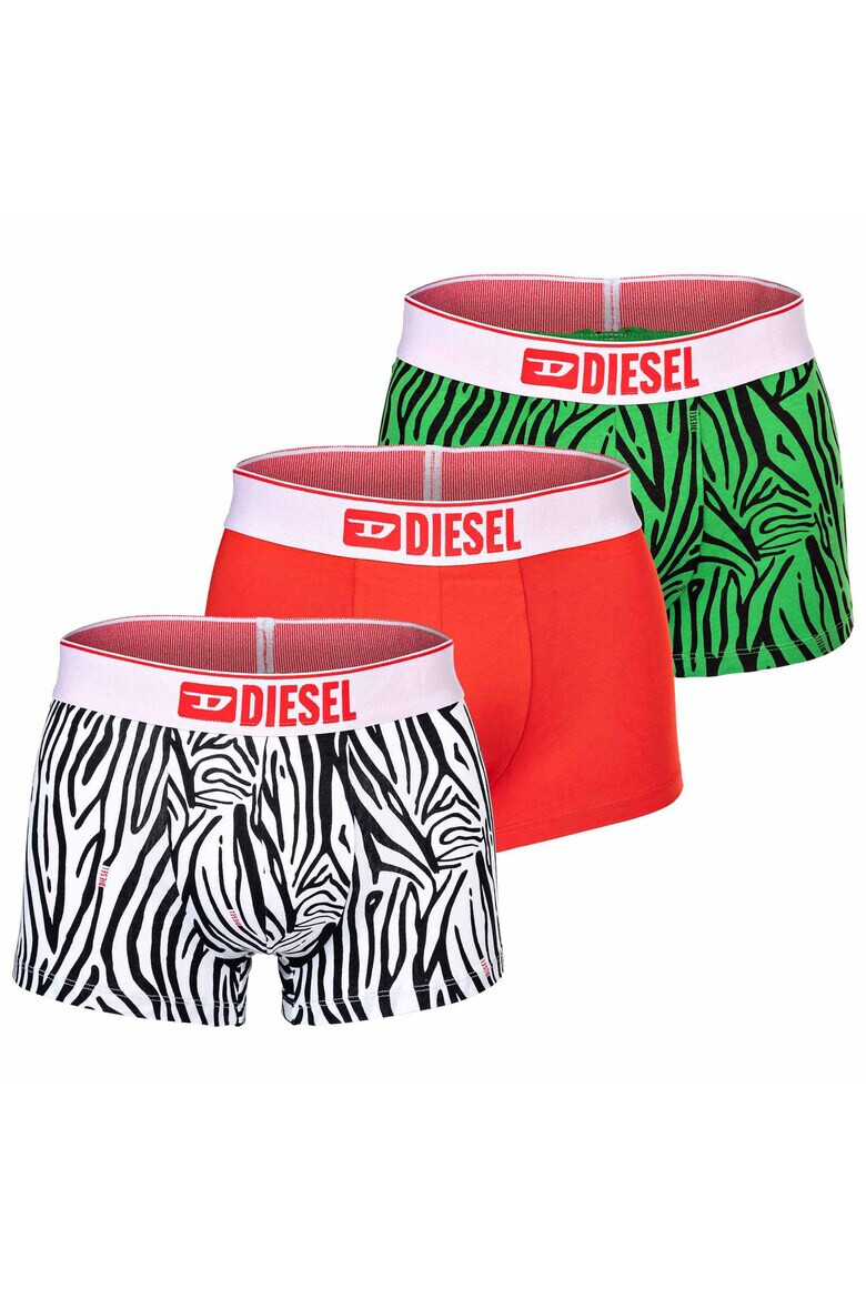 Diesel Set de boxeri cu banda logo in talie - 3 perechi - Pled.ro