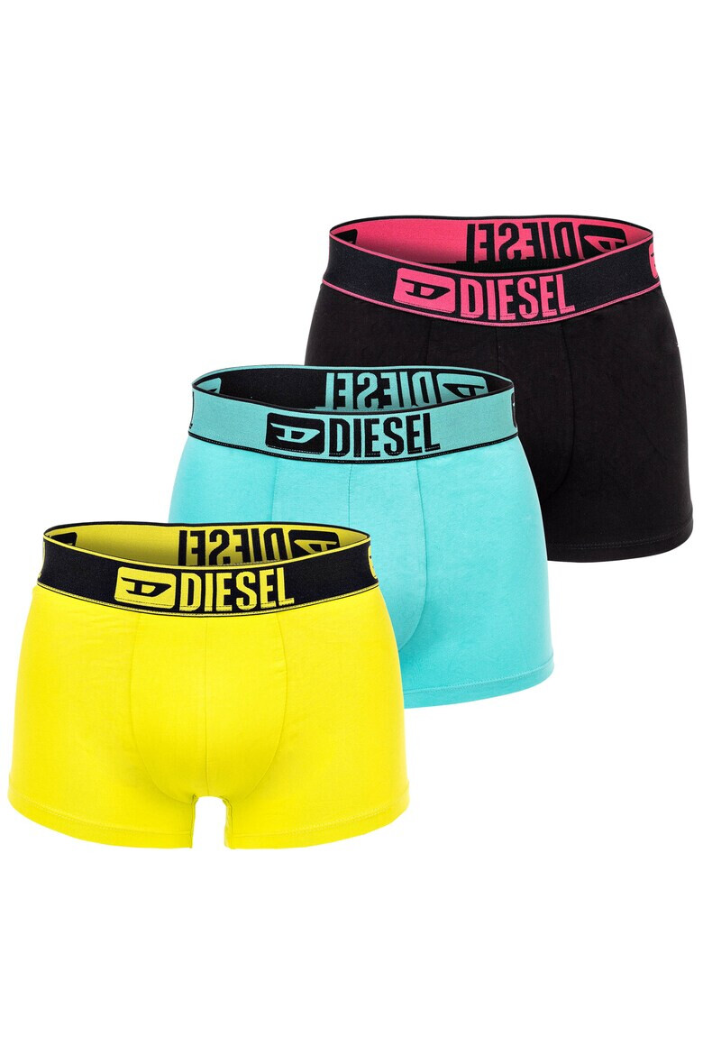 Diesel Set de boxeri cu banda logo in talie - 3 perechi - Pled.ro