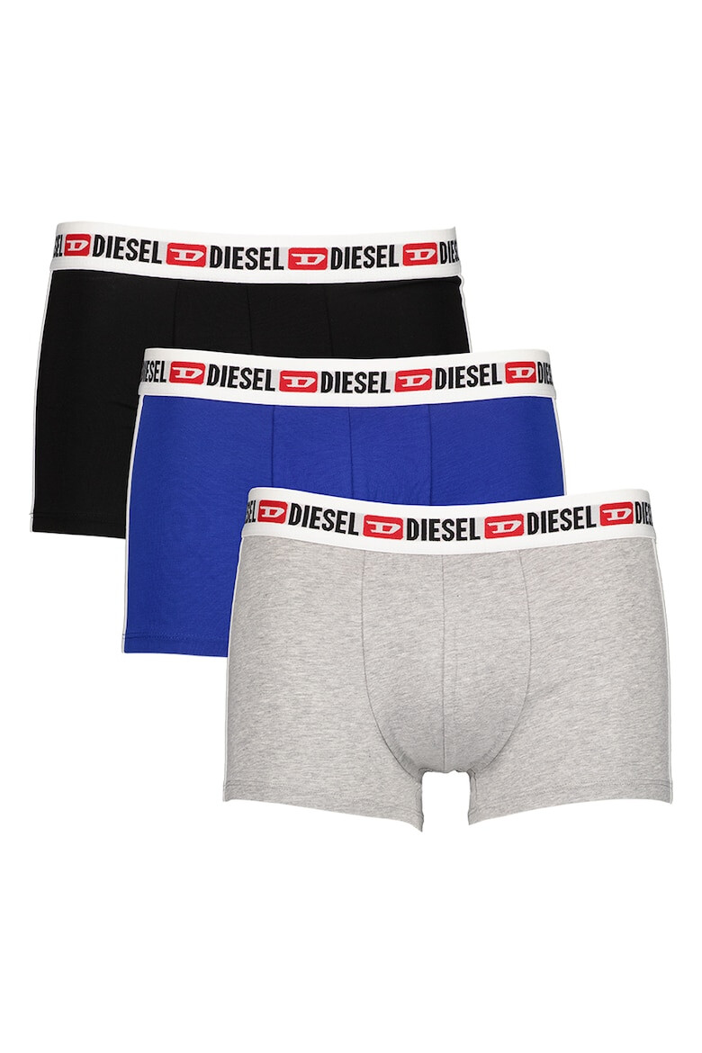 Diesel Set de boxeri cu banda logo in talie - 3 perechi - Pled.ro