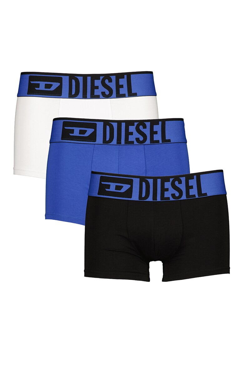 Diesel Set de boxeri cu banda logo in talie - 3 perechi - Pled.ro