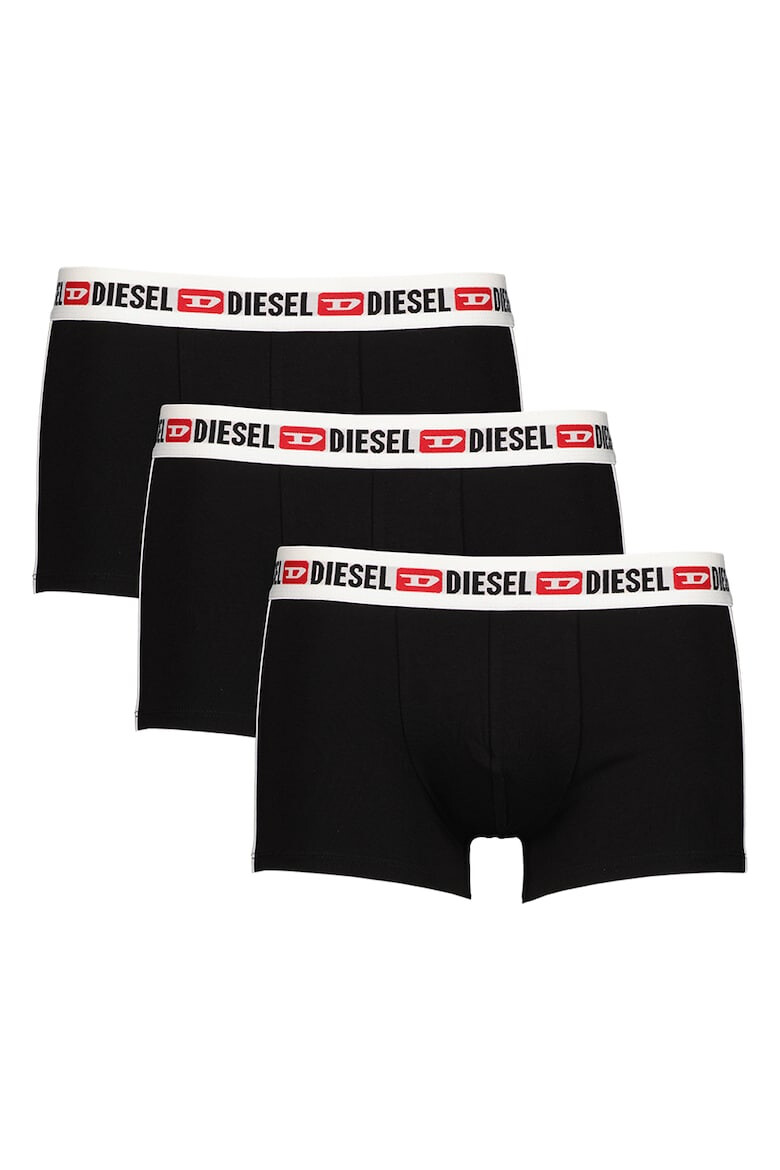 Diesel Set de boxeri cu banda logo in talie - 3 perechi - Pled.ro