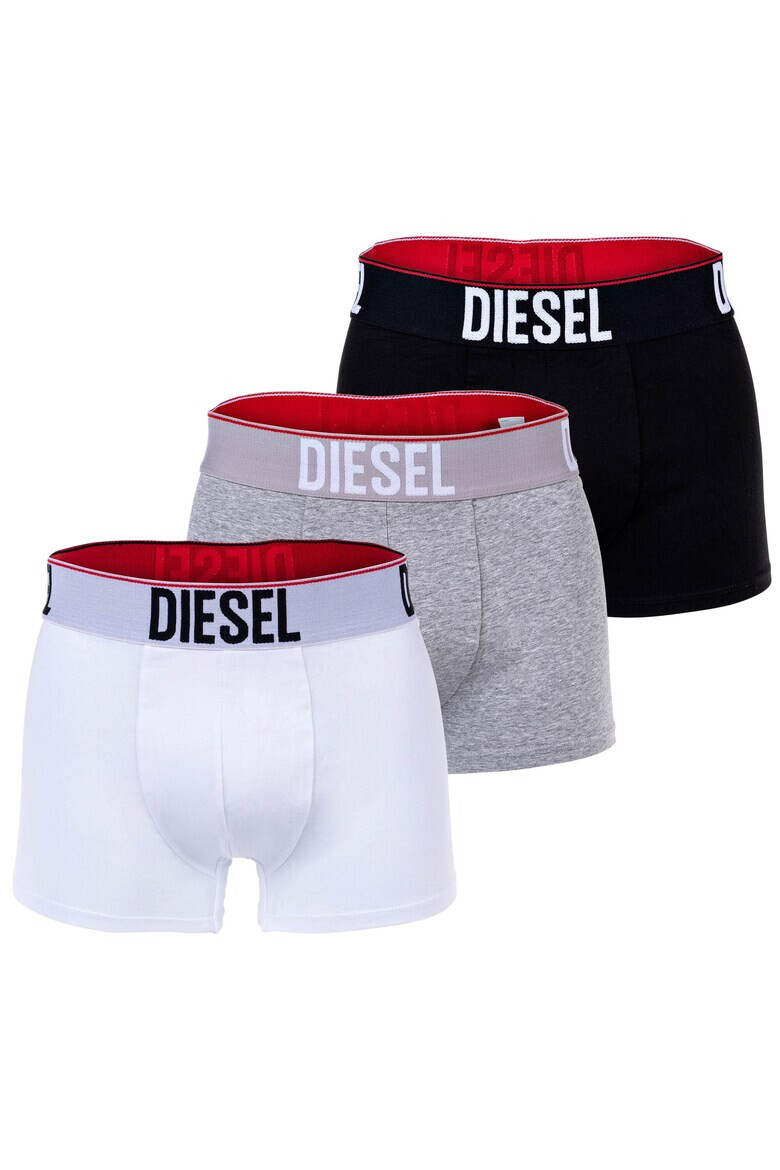 Diesel Set de boxeri cu banda logo in talie - 3 perechi - Pled.ro