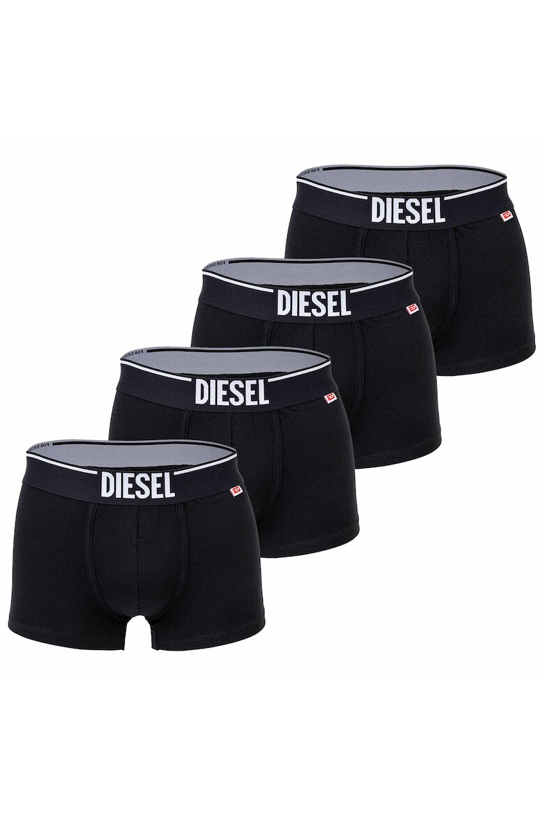 Diesel Set de boxeri cu banda logo in talie - 4 perechi - Pled.ro