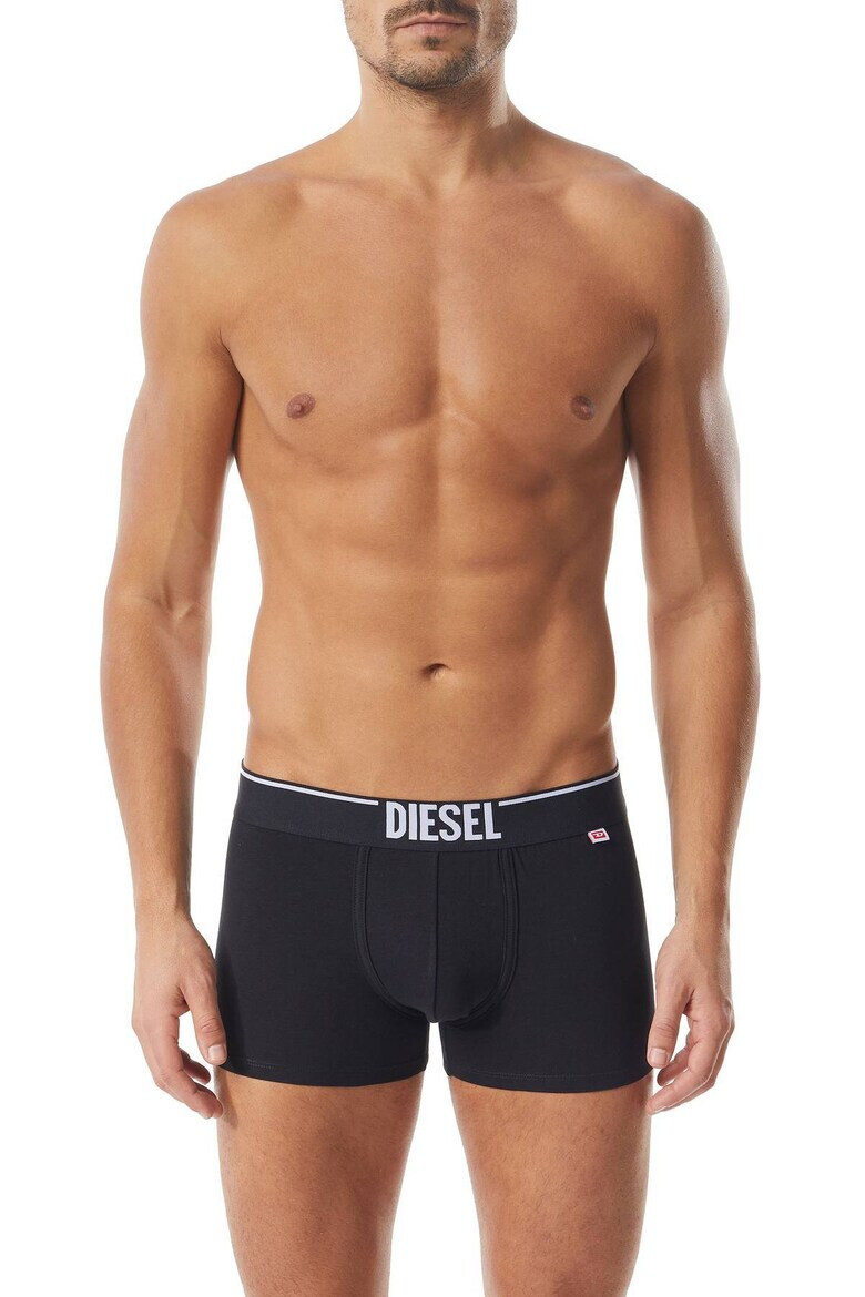 Diesel Set de boxeri cu banda logo in talie - 4 perechi - Pled.ro