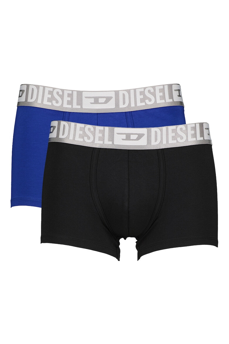 Diesel Set de boxeri cu banda logo in talie Damien - 2 perechi - Pled.ro