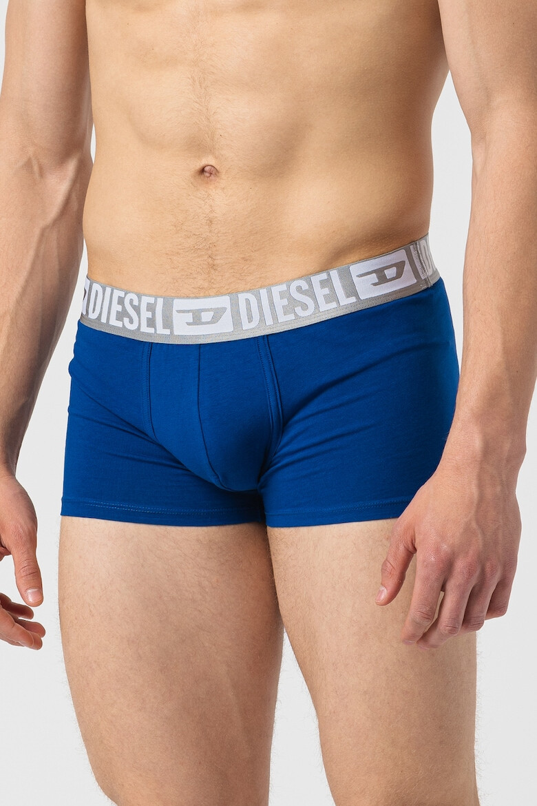 Diesel Set de boxeri cu banda logo in talie Damien - 2 perechi - Pled.ro