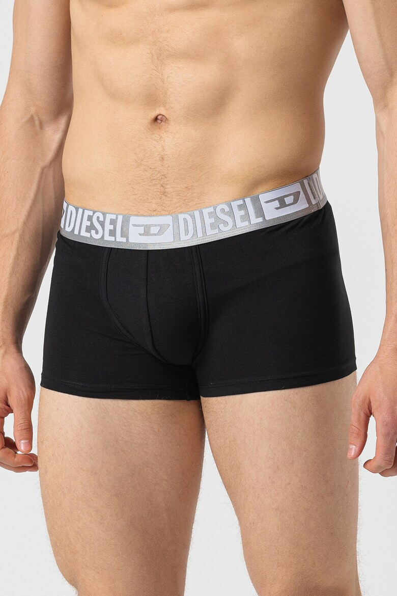 Diesel Set de boxeri cu banda logo in talie Damien - 2 perechi - Pled.ro