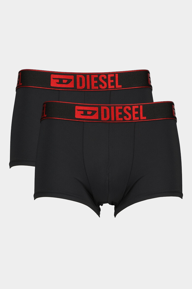 Diesel Set de boxeri cu banda logo in talie Damien - 2 perechi - Pled.ro