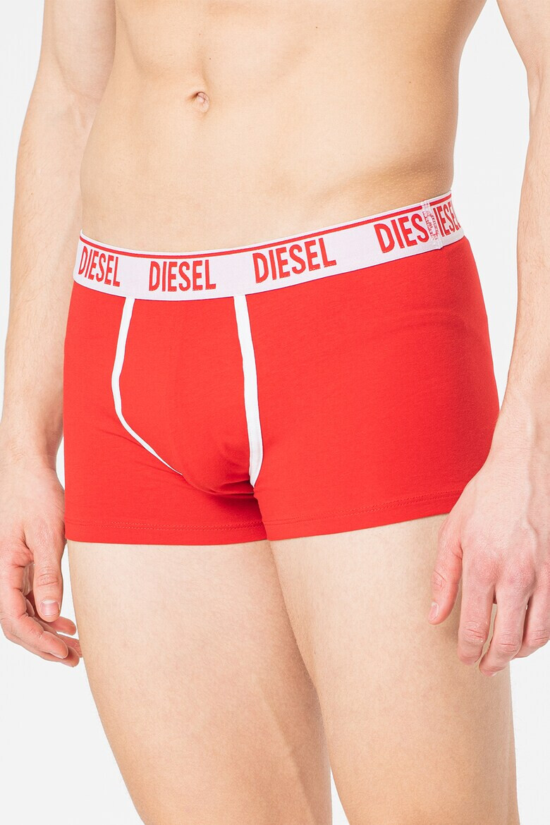 Diesel Set de boxeri cu banda logo in talie Damien - 2 perechi - Pled.ro