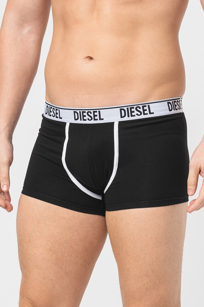 Diesel Set de boxeri cu banda logo in talie Damien - 2 perechi - Pled.ro