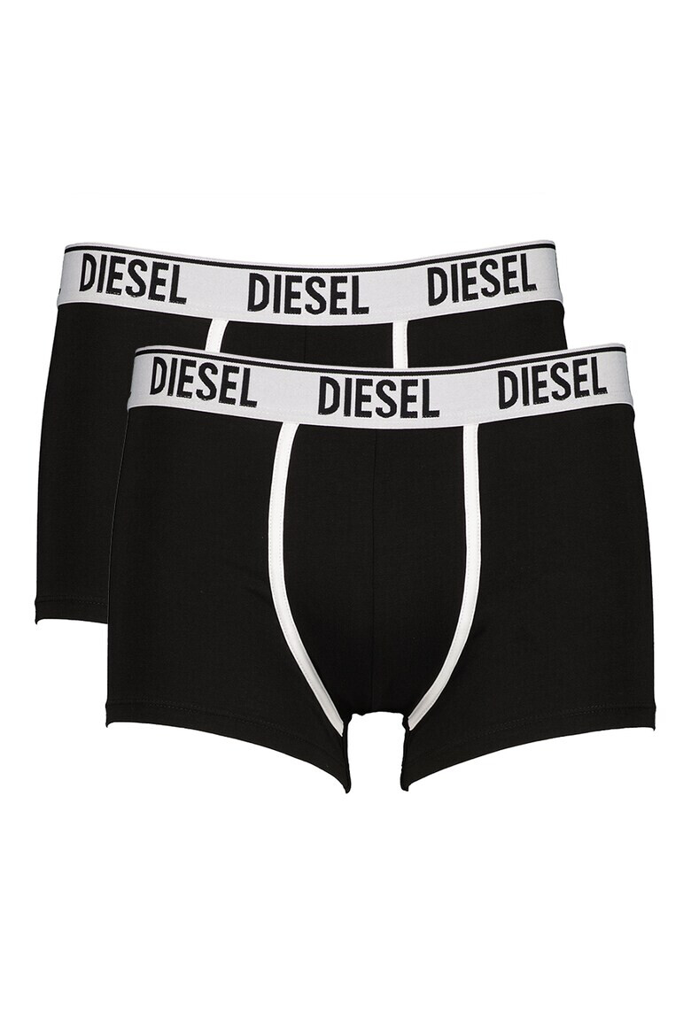 Diesel Set de boxeri cu banda logo in talie Damien - 2 perechi - Pled.ro