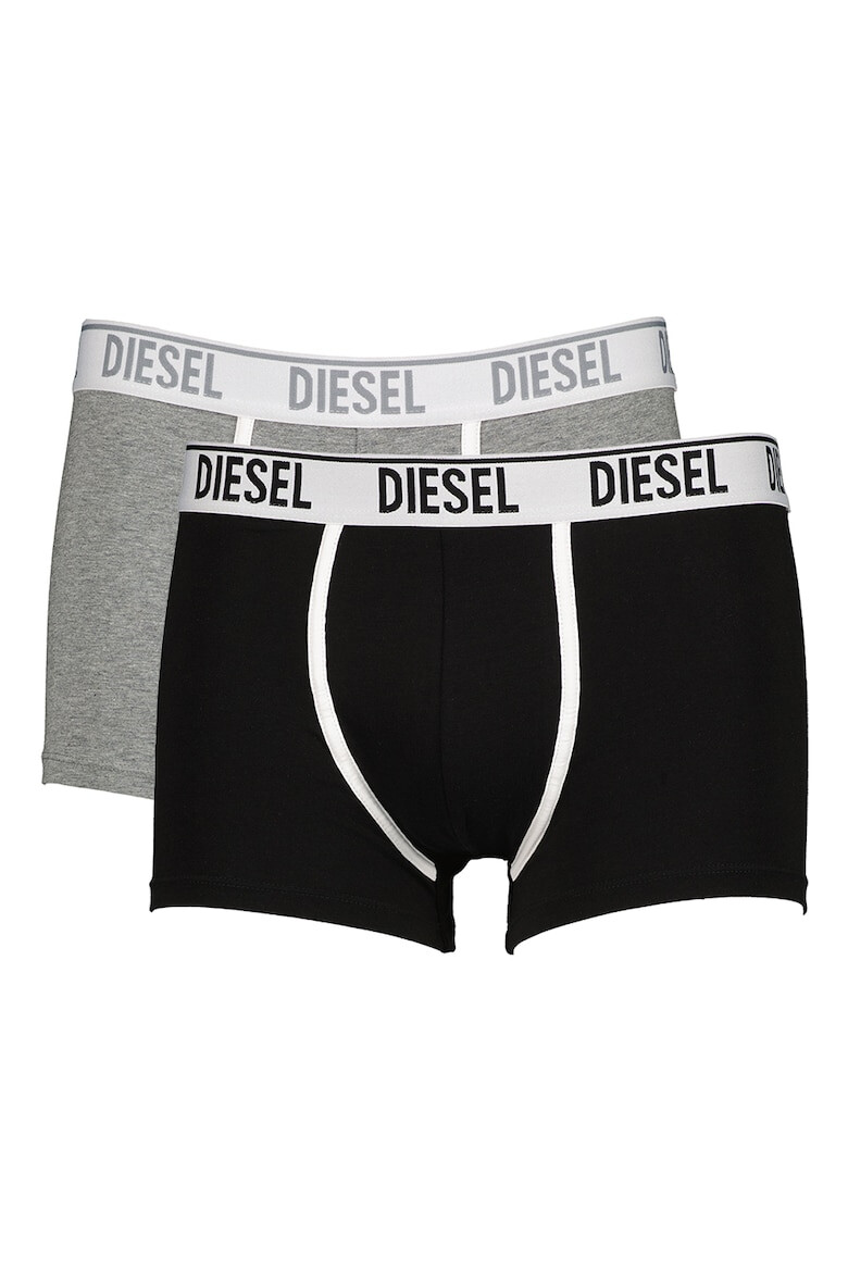 Diesel Set de boxeri cu banda logo in talie Damien - 2 perechi - Pled.ro