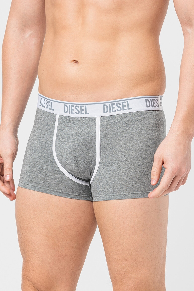 Diesel Set de boxeri cu banda logo in talie Damien - 2 perechi - Pled.ro