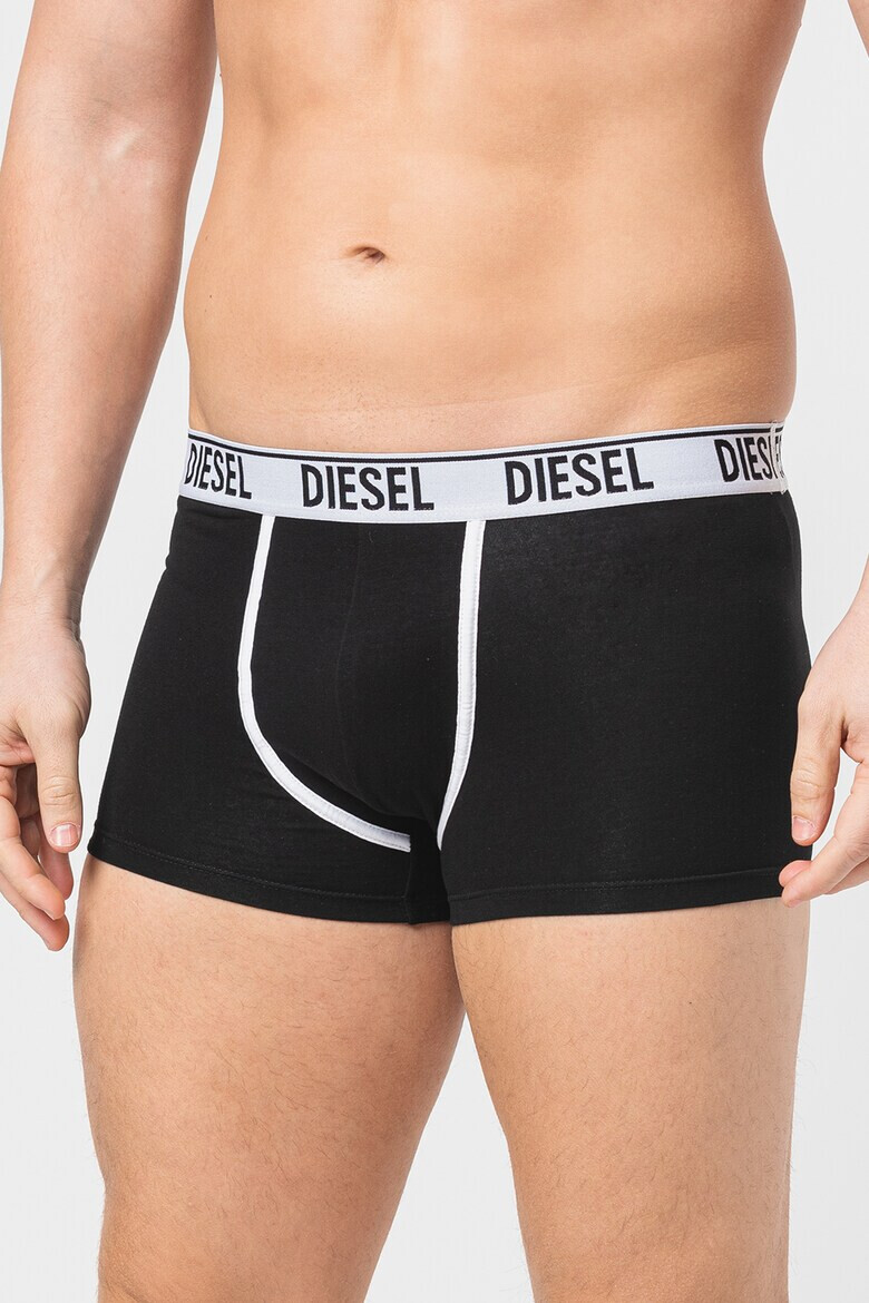 Diesel Set de boxeri cu banda logo in talie Damien - 2 perechi - Pled.ro